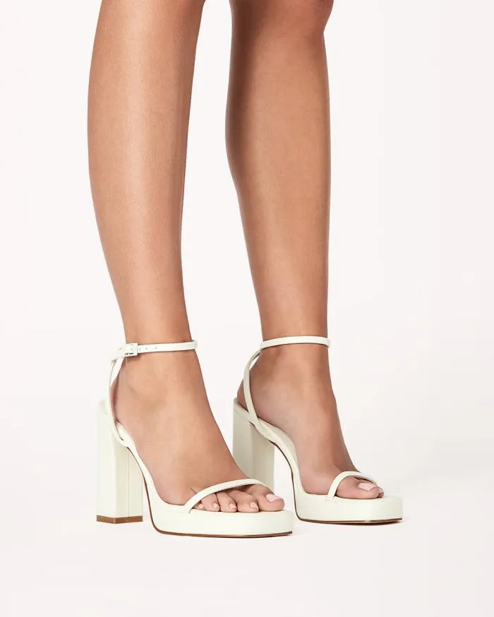 Heels Billini Block Heels TAHNI WHITE
