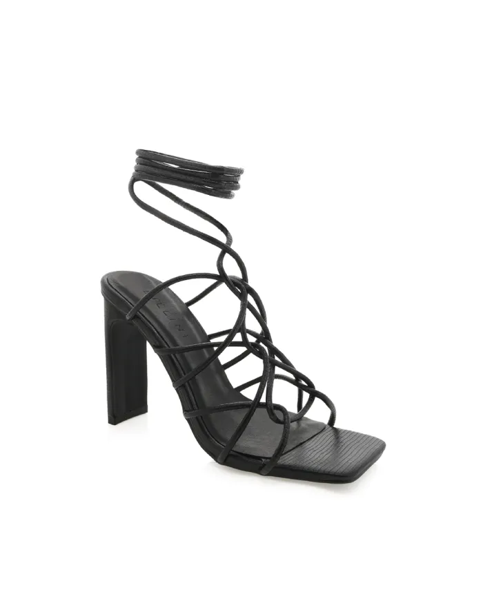 Heels Billini Block Heels TOBIAS BLACK SCALE