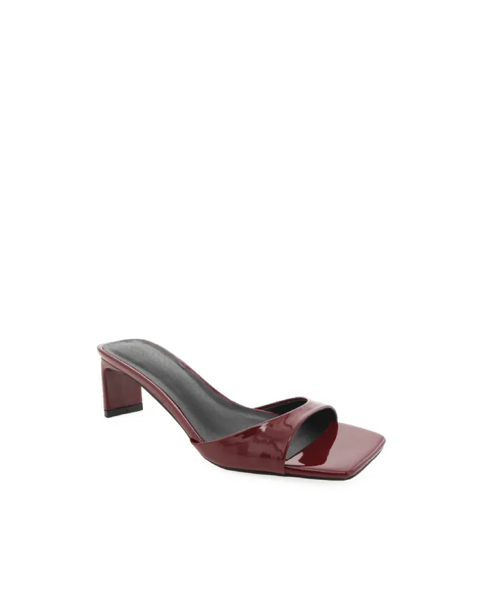 Heels Billini Block Heels YADIRA CHERRY RED PATENT