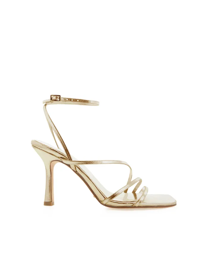 Heels Billini Stiletto Heels SYLVIA GOLD METALLIC