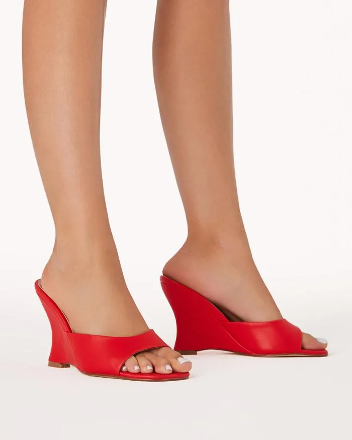 Heels Billini Wedges HAYLEY CHILLI