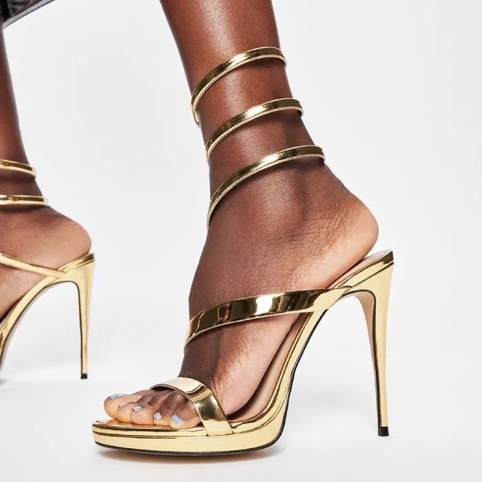 Heels Women ALDO Katswirl Strappy Sandal