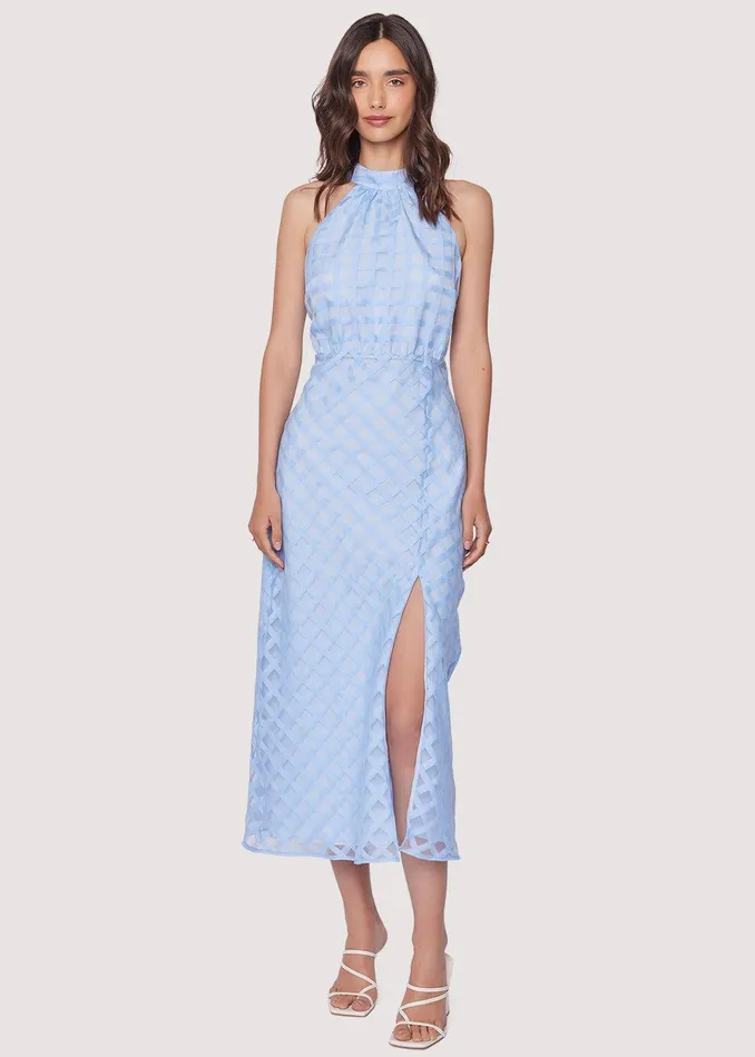 High Tide Maxi Dress Babybluewhite Women Lost Wander Dresses