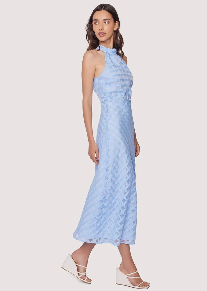 High Tide Maxi Dress Babybluewhite Women Lost Wander Dresses