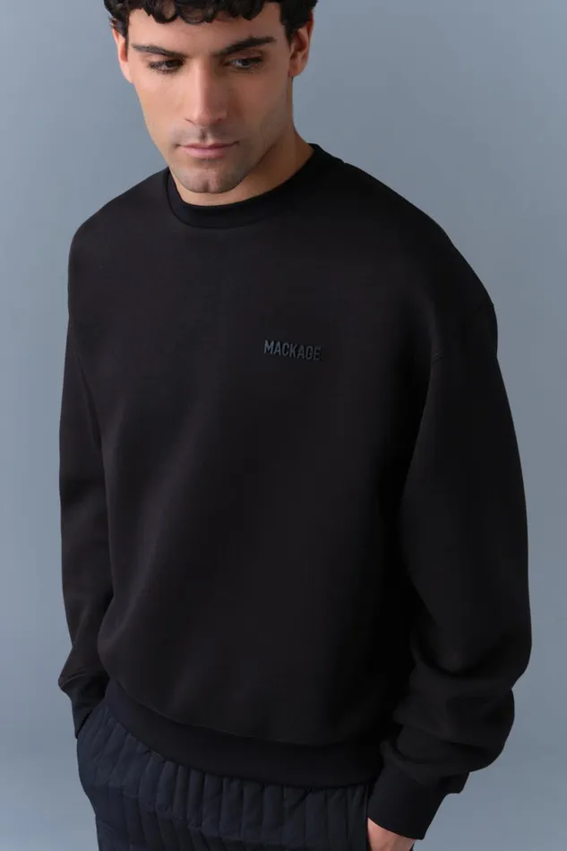 Hoodies and Tops Men Mackage JULIAN DoubleFace Jersey Sweatshirt Trench Hoodies and Tops Men Mackage JULIAN DoubleFace Jersey Sweatshirt Trench