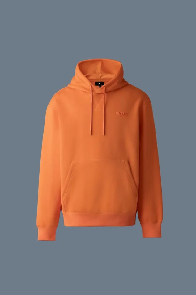Hoodies and Tops Men Mackage KRYSTIAN Doubleface Jersey Hoodie Garnet Hoodies and Tops Men Mackage KRYSTIAN Doubleface Jersey Hoodie Garnet
