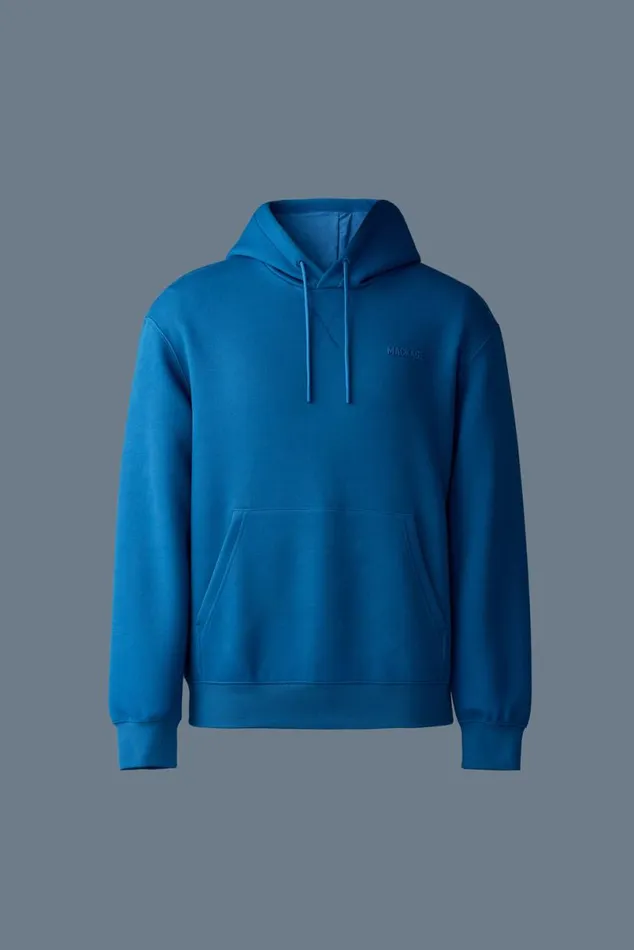 Hoodies and Tops Men Mackage KRYSTIAN Doubleface Jersey Hoodie Garnet Hoodies and Tops Men Mackage KRYSTIAN Doubleface Jersey Hoodie Garnet