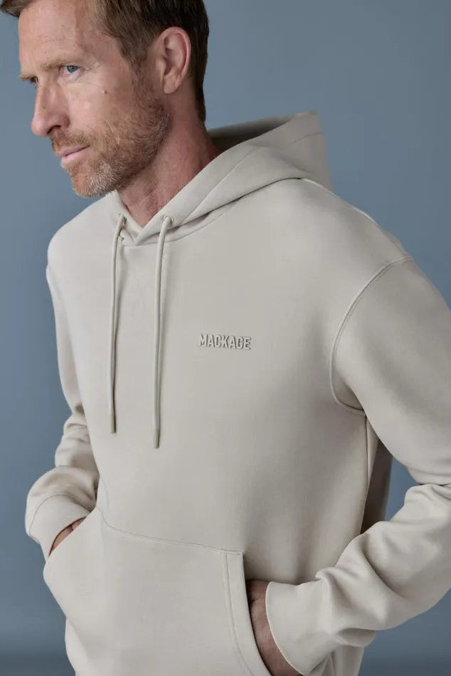 Hoodies and Tops Men Mackage KRYSTIAN Doubleface Jersey Hoodie Garnet Hoodies and Tops Men Mackage KRYSTIAN Doubleface Jersey Hoodie Garnet