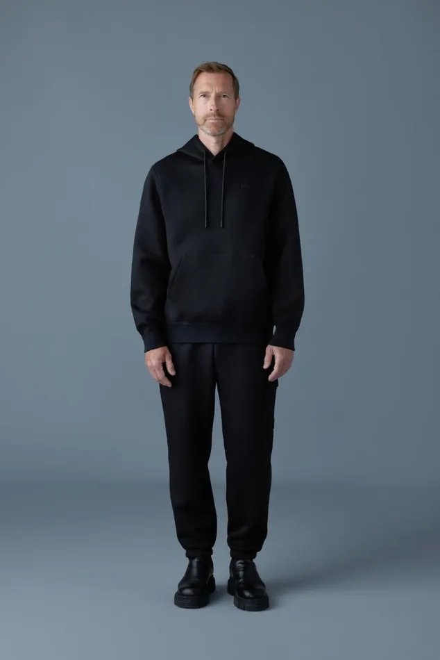 Hoodies and Tops Men Mackage KRYSTIAN Doubleface Jersey Hoodie Sapphire Hoodies and Tops Men Mackage KRYSTIAN Doubleface Jersey Hoodie Sapphire