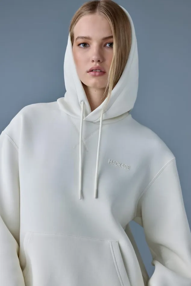 Hoodies and Tops Men Mackage KRYSTIAN Doubleface Jersey Hoodie Sapphire Hoodies and Tops Men Mackage KRYSTIAN Doubleface Jersey Hoodie Sapphire