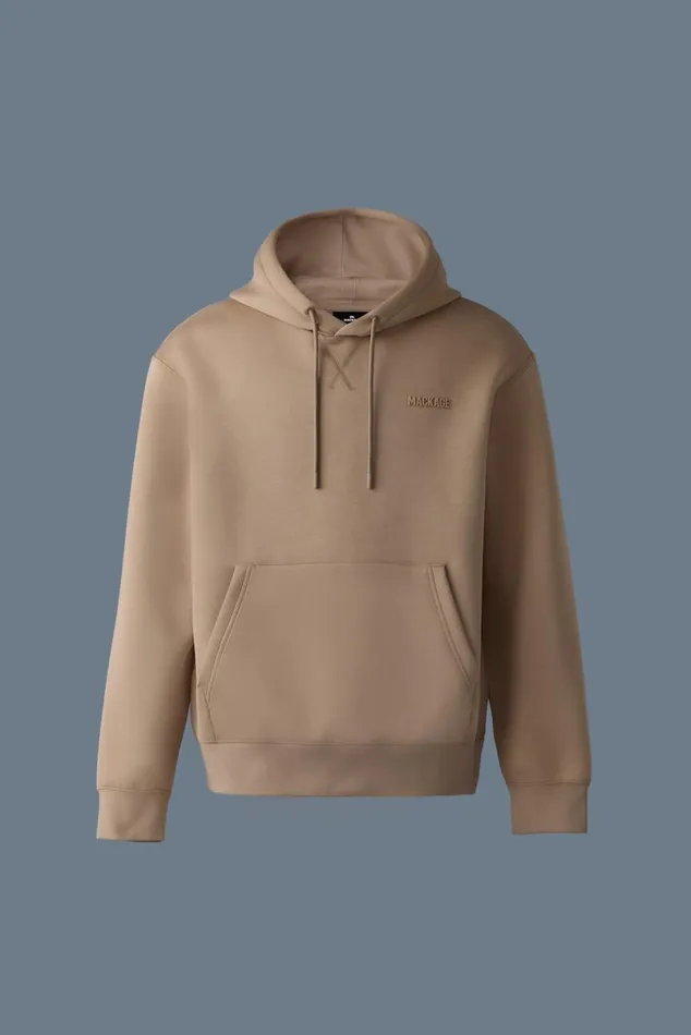 Hoodies and Tops Men Mackage KRYSTIAN Doubleface Jersey Hoodie Sapphire Hoodies and Tops Men Mackage KRYSTIAN Doubleface Jersey Hoodie Sapphire