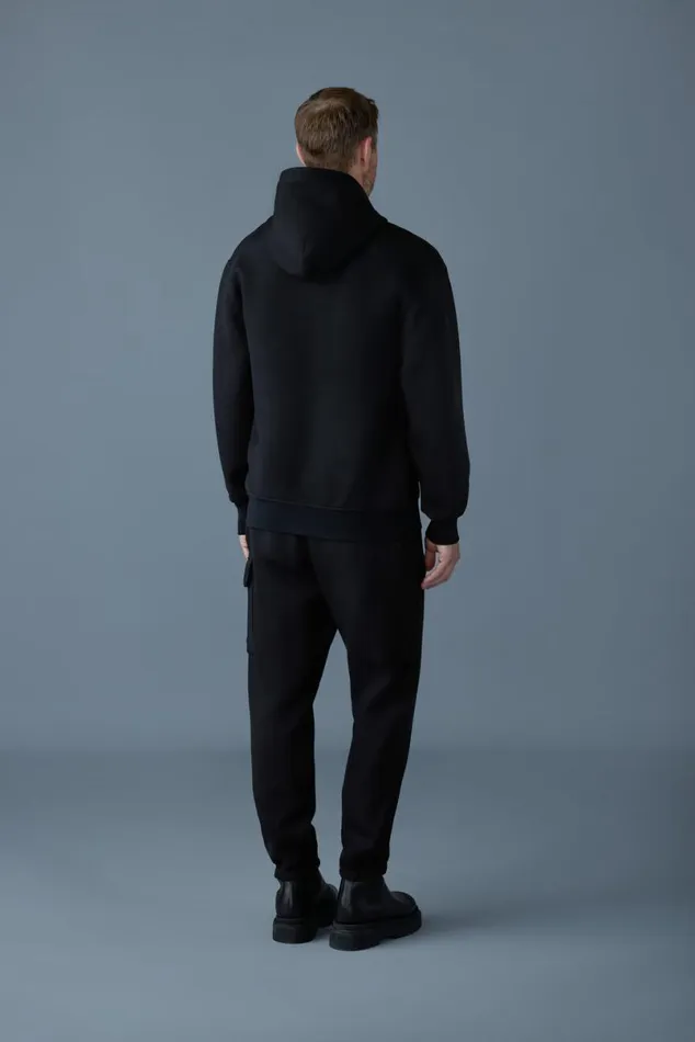 Hoodies and Tops Men Mackage KRYSTOS Doubleface Jersey Zipup Hoodie Garnet Hoodies and Tops Men Mackage KRYSTOS Doubleface Jersey Zipup Hoodie Garnet