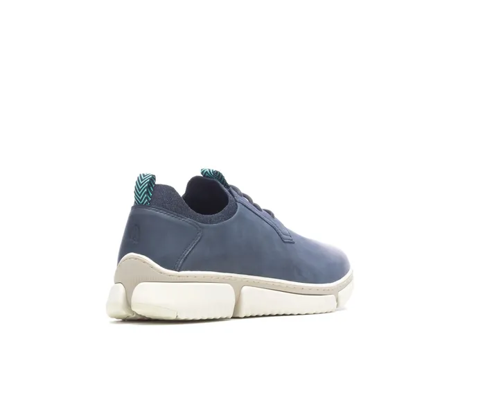 Hush Puppies Bennet Plain Toe Oxford Navy Nubuck Men Sneakers