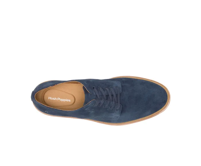Hush Puppies Caleb Pt Oxford Navy Suede Men Oxfords Hush Puppies Caleb Pt Oxford Navy Suede Men Oxfords