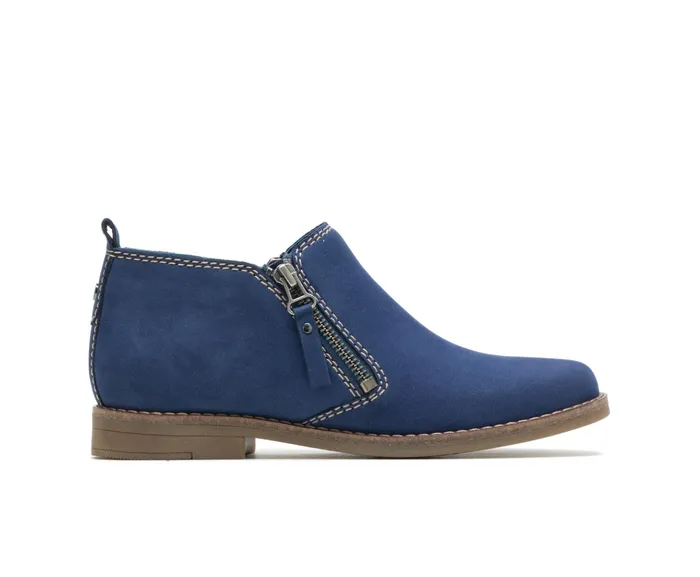 Hush Puppies Mazin Cayto Navy Nubuck Women Boots