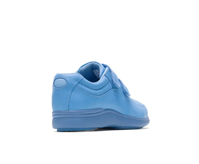 Hush Puppies Walking Shoes Women Power Walker Ii Blue Surf Leather