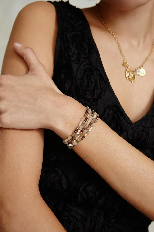 Indio Naked Wrap Bracelet Natural Mix Women Chan Luu Bracelets