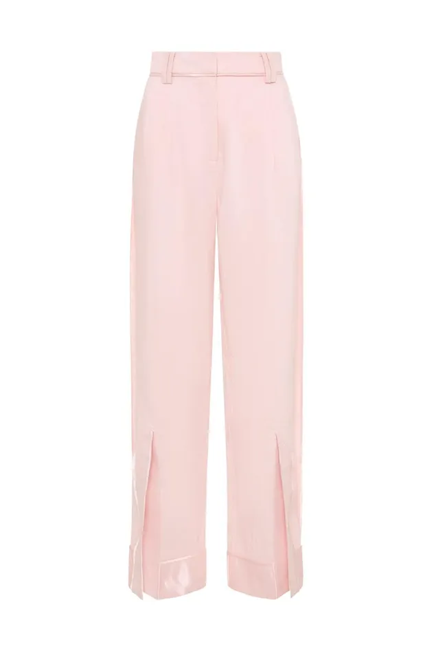 Insight Deconstructed Pant Soft Pink Women Aje Pants