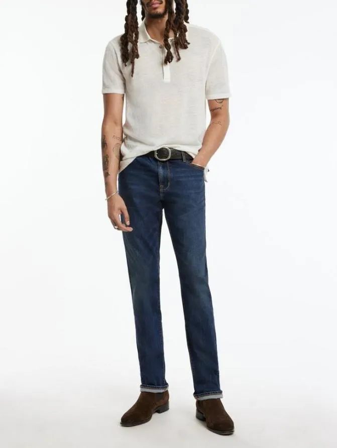 IRWIN POLO Black Clothing John Varvatos TShirts