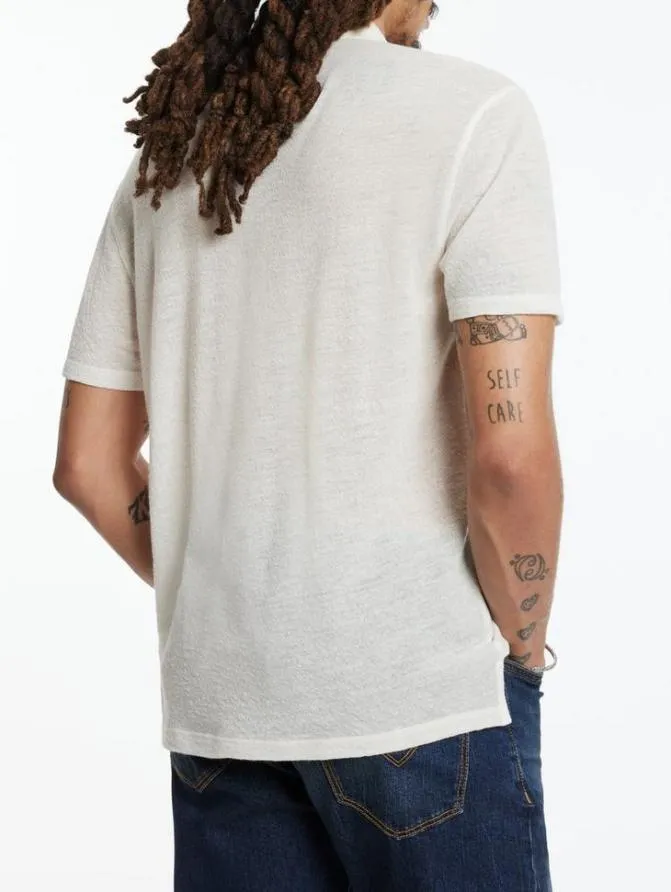 IRWIN POLO Black Clothing John Varvatos TShirts
