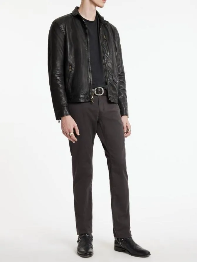J701 8211 CHET WASH Charc Brown Clothing John Varvatos Jeans