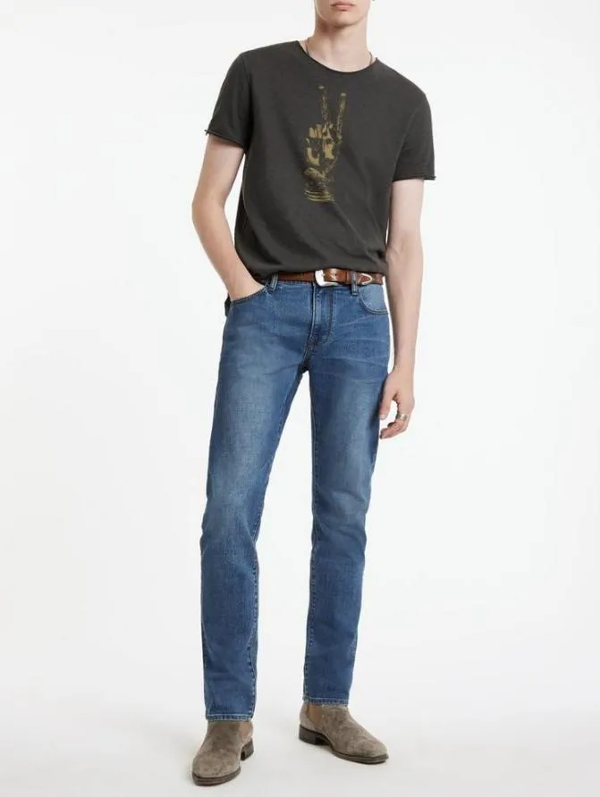 J702 8211 ISAIAH WASH Indigo Clothing John Varvatos Jeans