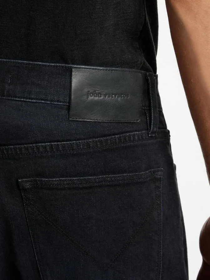J702 8211 LANDON WASH Blue Black Clothing John Varvatos Jeans
