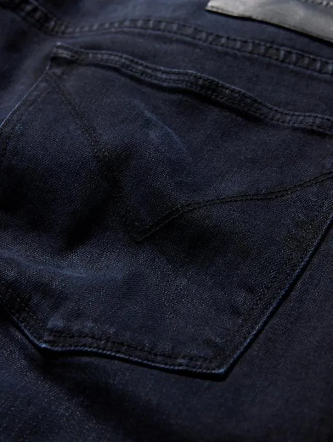 J702 8211 LANDON WASH Blue Black Clothing John Varvatos Jeans