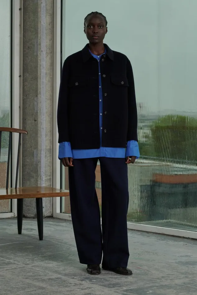 Jackets and Coats Women Soeur SERBIE JACKET Navy