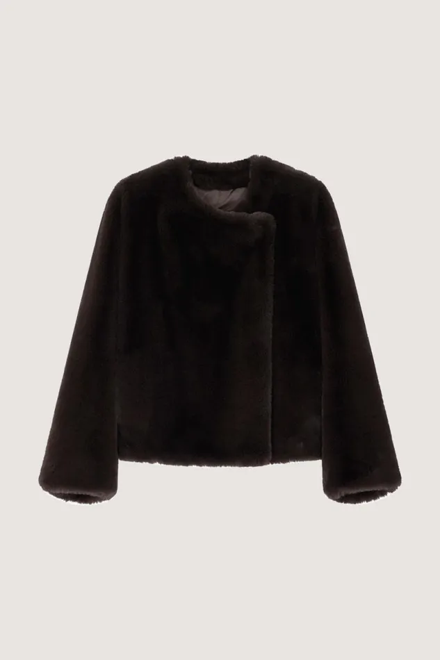 Jackets and Coats Women Soeur WASHINGTON COAT Dark Brown