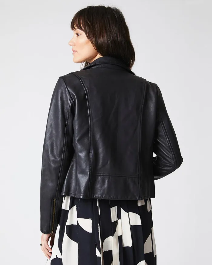 Jackets and Outerwear Women Billy Reid Classic Moto Black