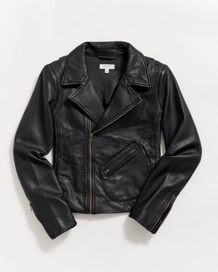 Jackets and Outerwear Women Billy Reid Classic Moto Black