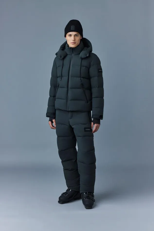 Jackets Men Mackage SAMUELSKI Medium Down Jacket With Hood Sky Blue Jackets Men Mackage SAMUELSKI Medium Down Jacket With Hood Sky Blue