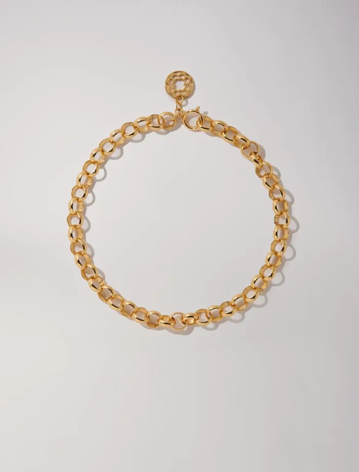 Jewelry Women Maje Jaseron Chain Necklace Gold