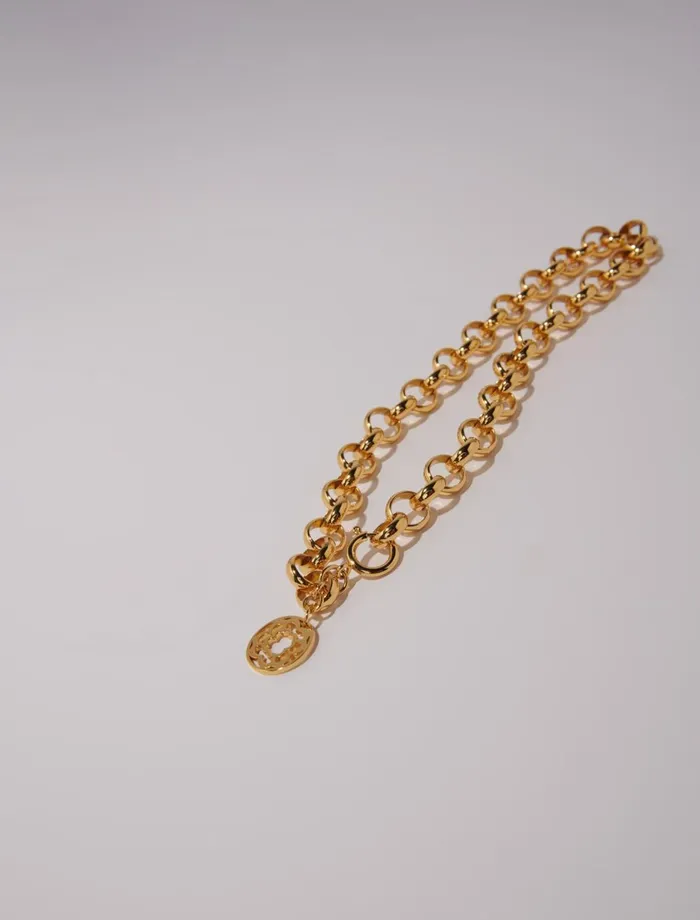 Jewelry Women Maje Jaseron Chain Necklace Gold
