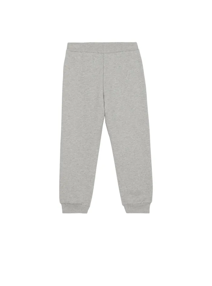 Joggers With Pierre Label Grey Kids Balmain