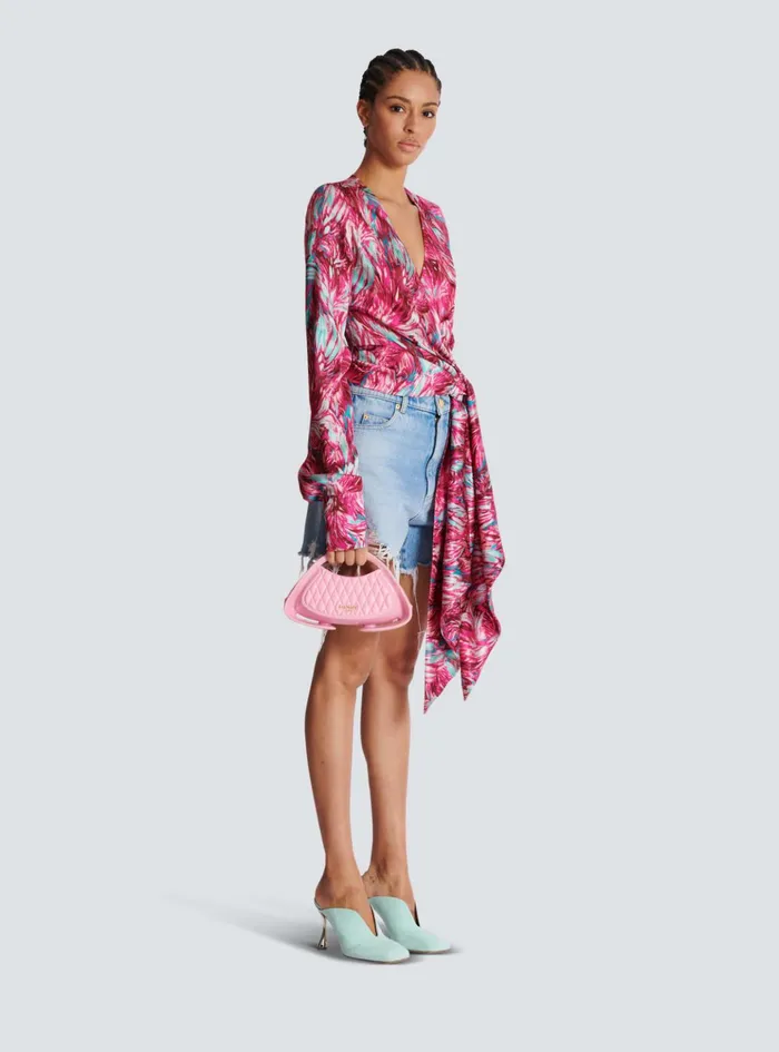 Jolie Madame Small Bag Pink Women Balmain Mini Bags