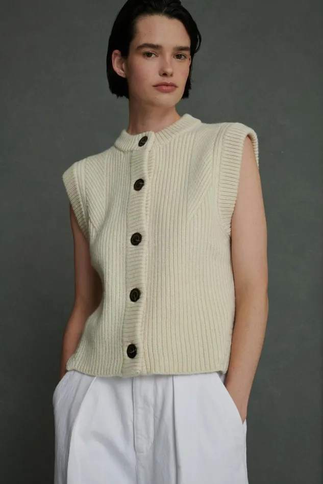 Jumpers and Cardigans Women Soeur AMORE CARDIGAN Offwhite