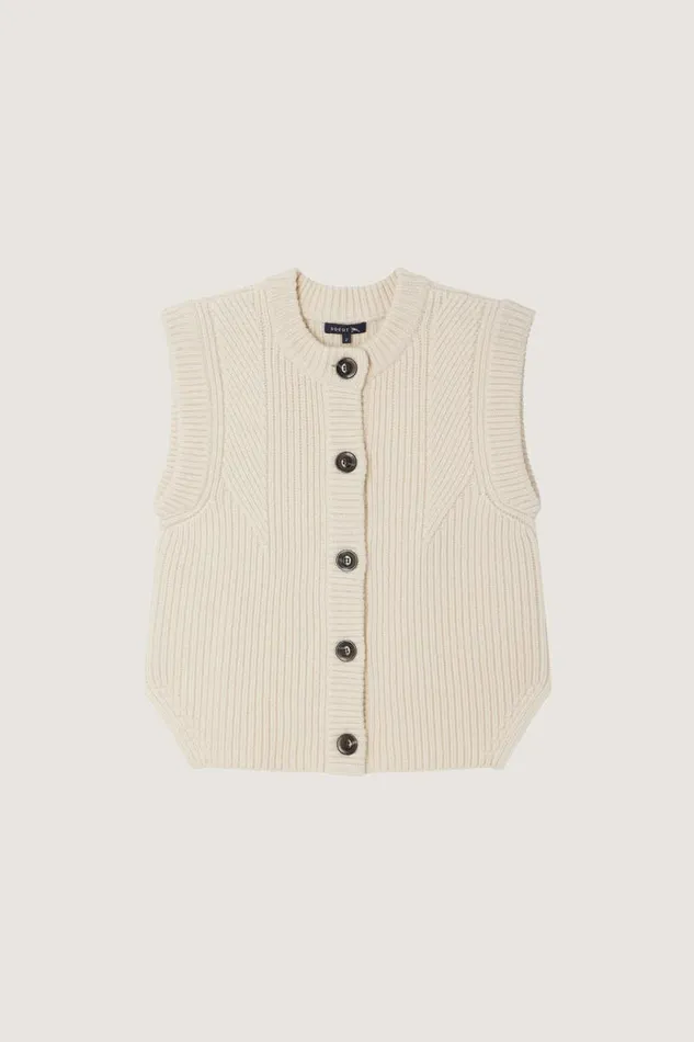 Jumpers and Cardigans Women Soeur AMORE CARDIGAN Offwhite