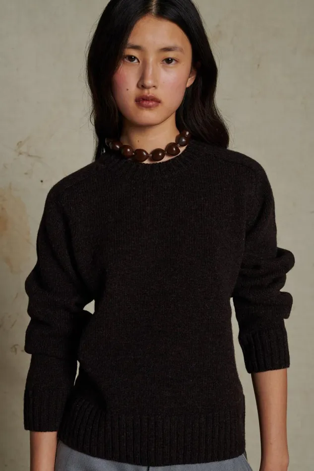Jumpers and Cardigans Women Soeur ENVIE JUMPER Brown