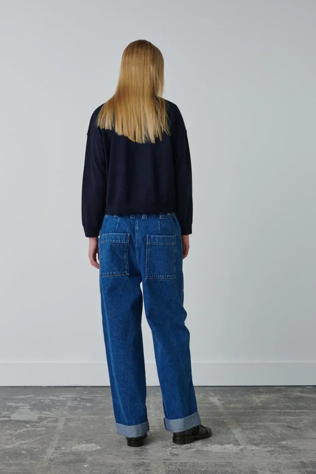 Jumpers and Cardigans Women Soeur IDEM SWEATER Navy
