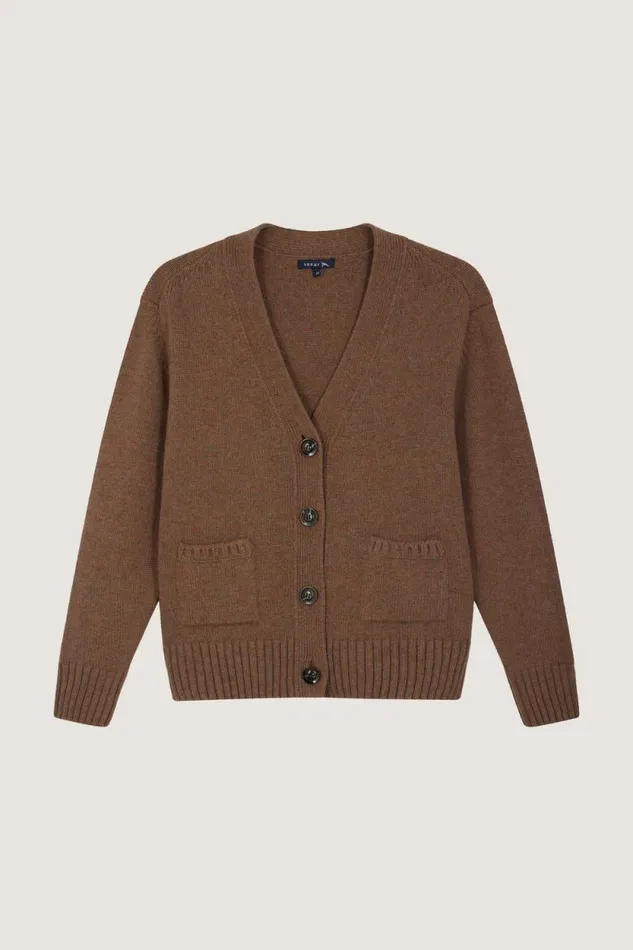 Jumpers and Cardigans Women Soeur SERGIO CARDIGAN Beige
