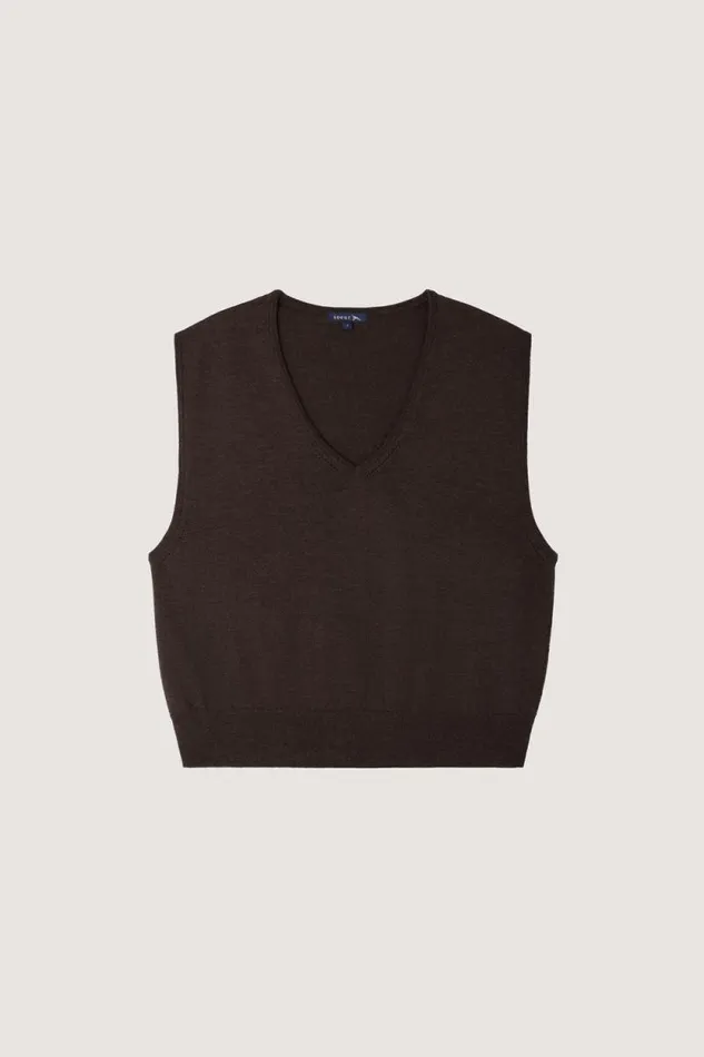 Jumpers and Cardigans Women Soeur SONIA JUMPER Dark Brown