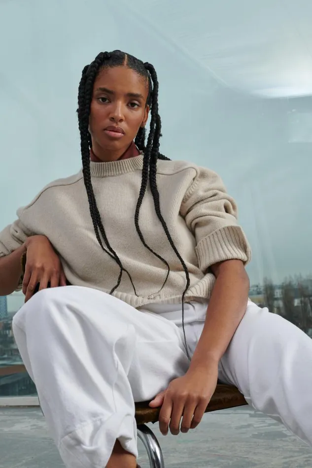Jumpers and Cardigans Women Soeur WILL JUMPER Offwhite