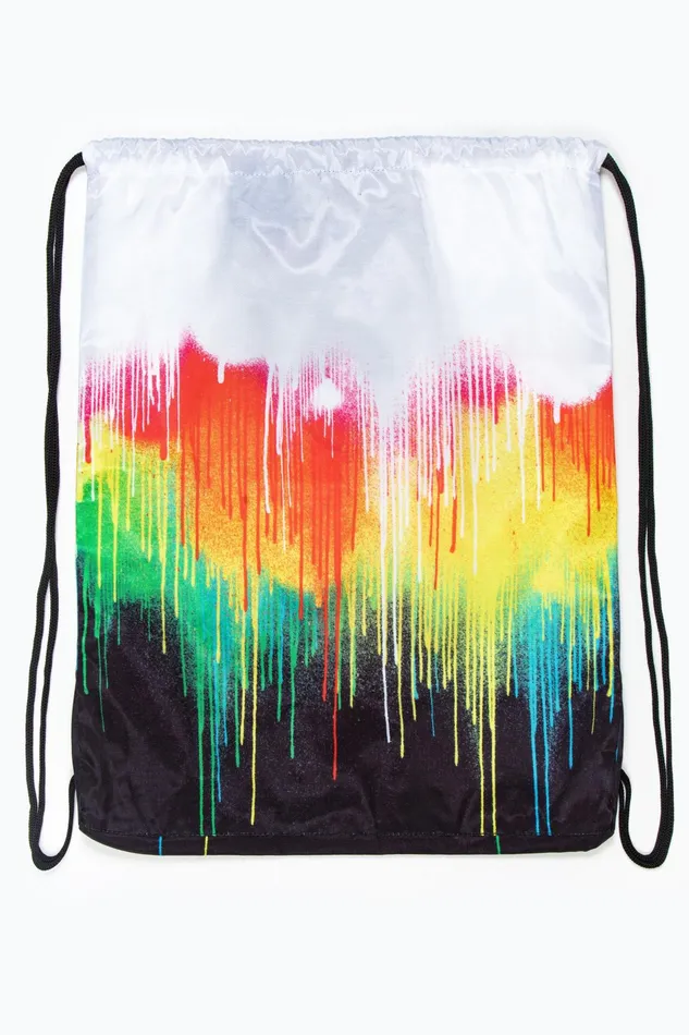 Just Hype Drawstring Bags Hype Multi Drips Drawstring Bag