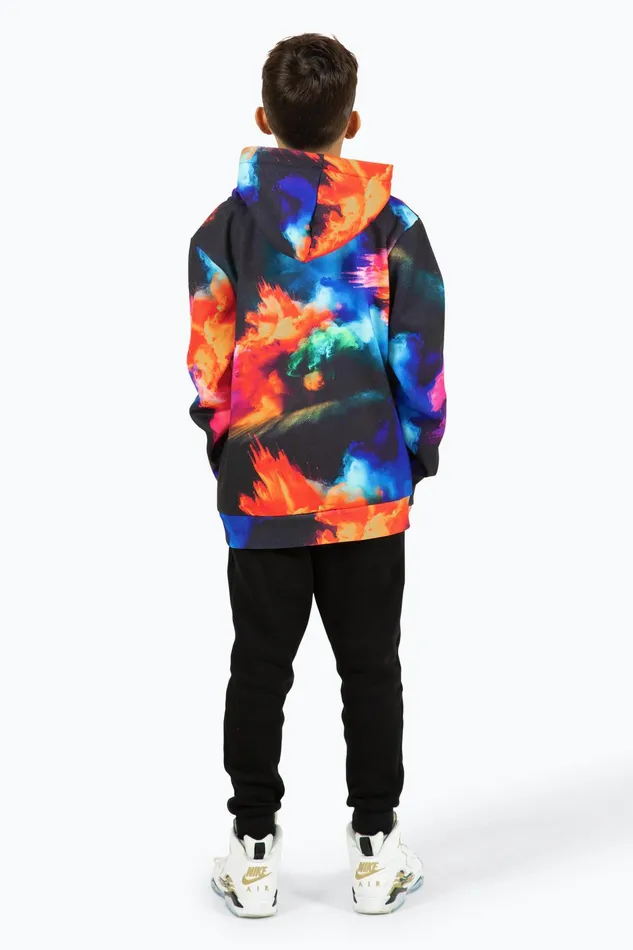 Just Hype Hoodies and Sweatshirts Hype Boys Multi Splash Hoodie