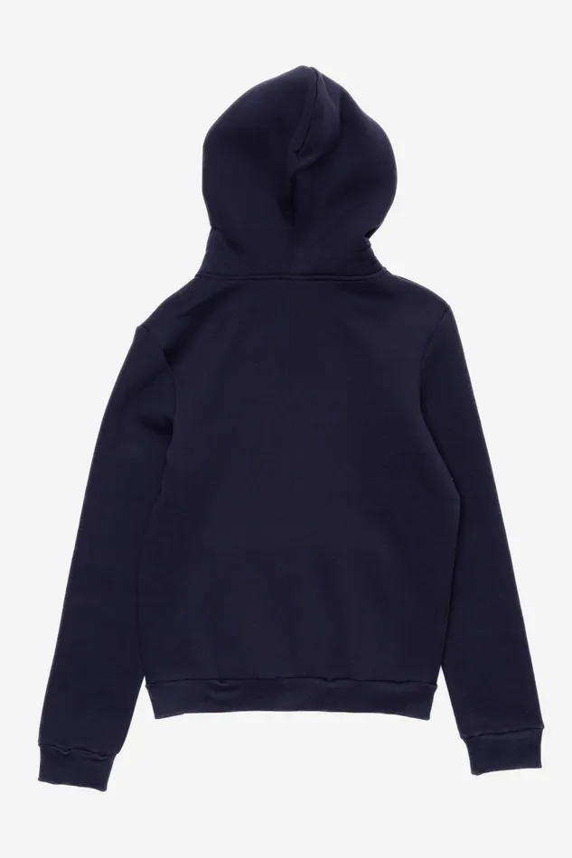 Just Hype Hoodies and Sweatshirts Hype Womens Navy Scribble Zip Hoodie