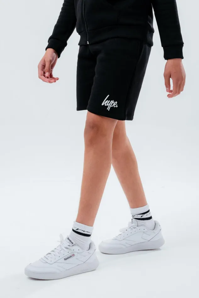 Just Hype Swimwear and Shorts Hype Boys Black Script Shorts