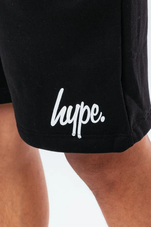 Just Hype Swimwear and Shorts Hype Boys Black Script Shorts