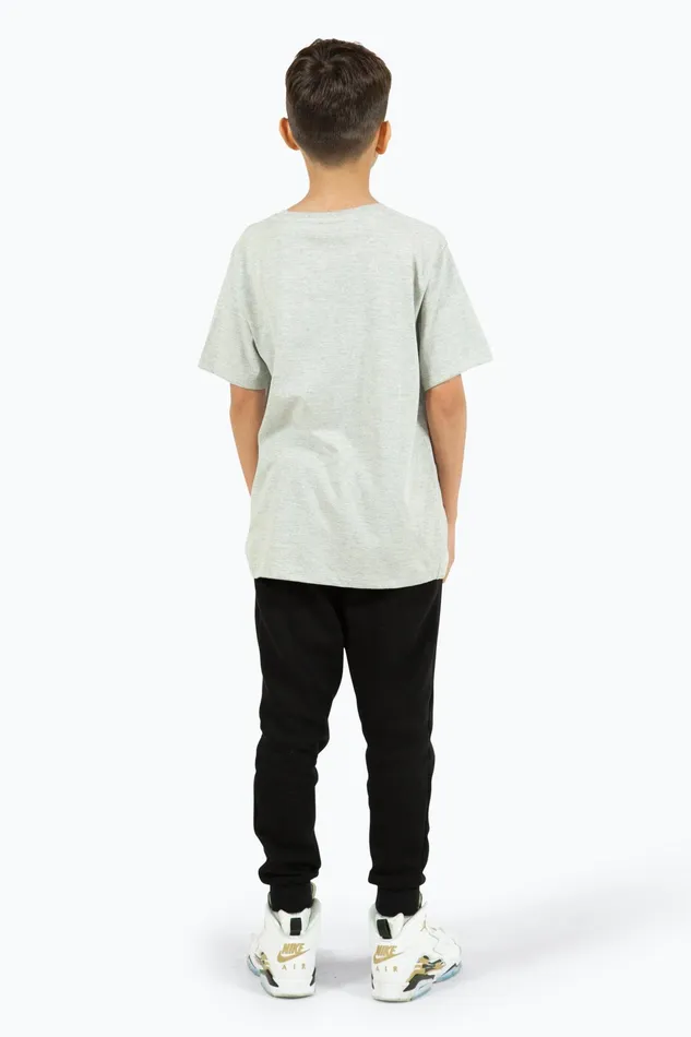 Just Hype TShirts and Vests Hype Boys Grey Marl Triple TShirt